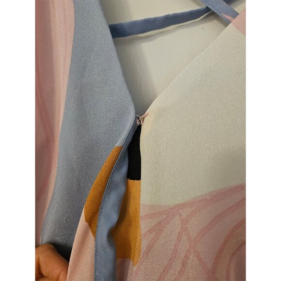 Anthropologie Hutch Bloom Wrap Midi Dress Size 1X - Picture 6 of 7